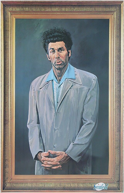 Kramer's Canvas - 24" x 36" Seinfeld Portrait Print