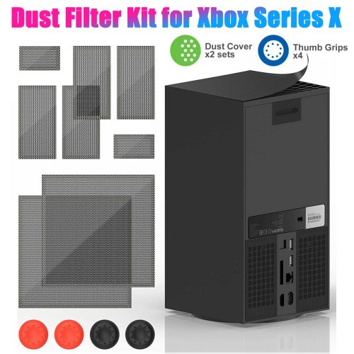 Xbox Series X Dust Mesh Filter Cover Set