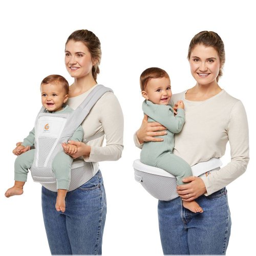 Pearl Gray Hip Seat Carrier