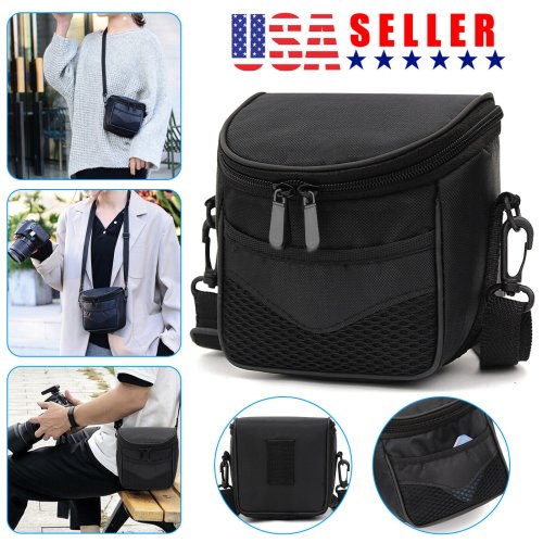 CameraSafe Zipper Shoulder Pouch