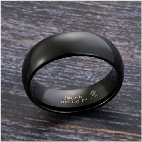 Midnight Eclipse Tungsten Ring