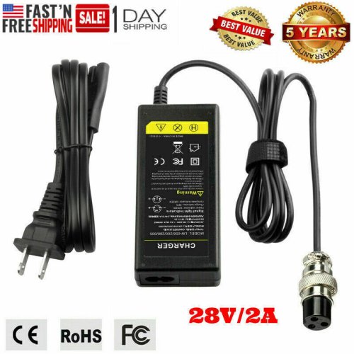 TurboCharge 24V Battery Charger for Razor E300 Scooters