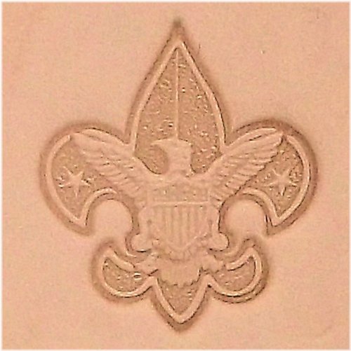 Scout Stamp Leather Tool