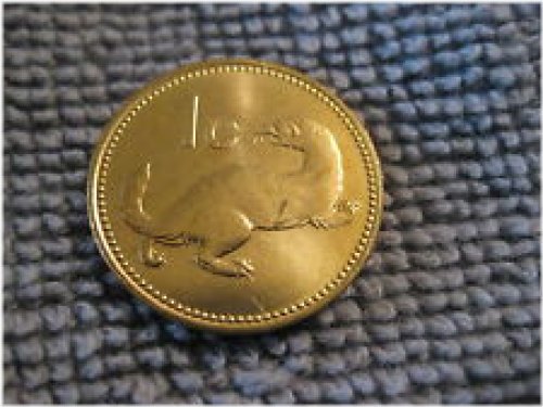 Weasel Beauty 1998 Malta 1 Cent Uncirculated Coin