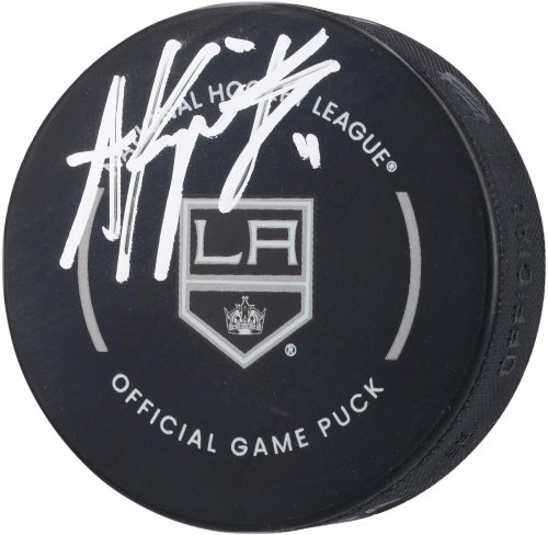 Anze Kopitar Autographed LA Kings Game Puck