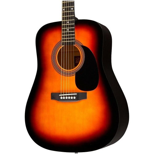 Sunburst Dreadnought Acoustic Guitar by Rogue