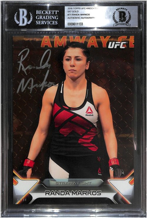 Golden Randa Markos Autograph