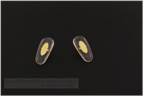 Oliver Peoples Gold Snap-On Nose Pads