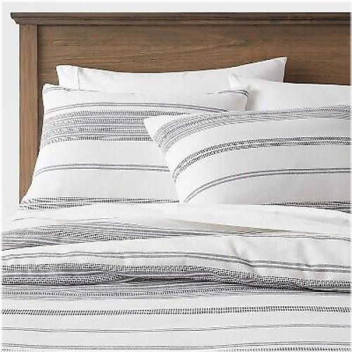 Nautical Stripe Duvet Cover & Sham Set