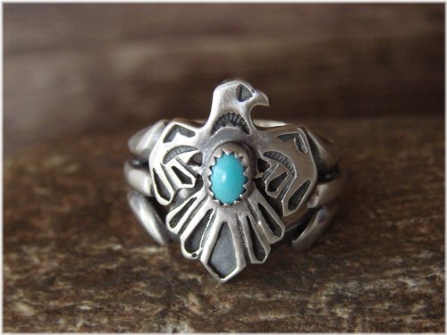Thunderbird Turquoise Ring