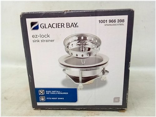 EZ-Lock Sink Strainer - Stainless Steel Polished Finish