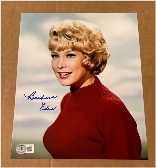 Barbara Eden Dream of Jeannie Autographed Photo