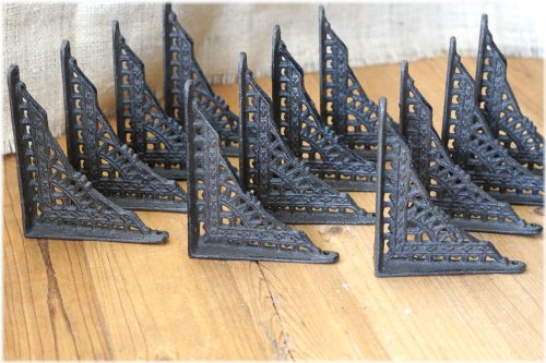 Antique Cast Iron Wall Brackets