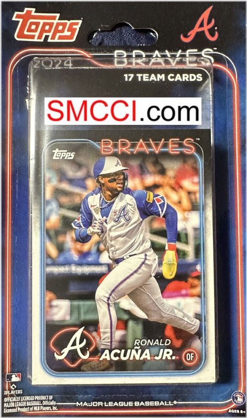 Braves Trio Trading Card Collection