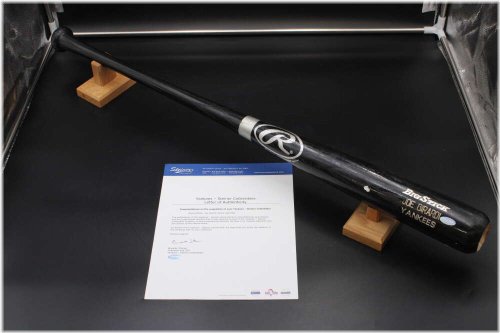 Steiner Certified Joe Girardi Black Rawlings Bat - Game Used by NY Yankees Manager