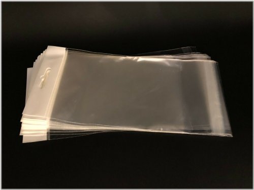 Clear Hangable Resealable Bags