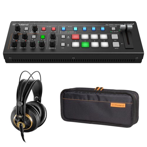 Compact Video Master Switcher Bundle with Carry Bag and Headphones