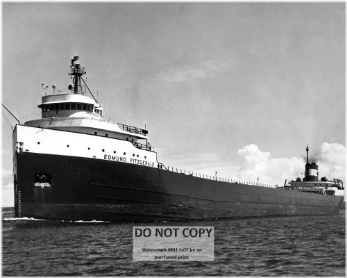 Nautical Memories: SS Edmund Fitzgerald Photo Print