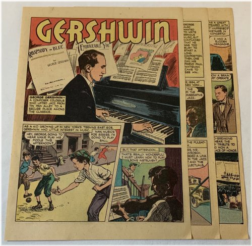 Jazz Era Tale: George Gershwin's Cartoon Story
