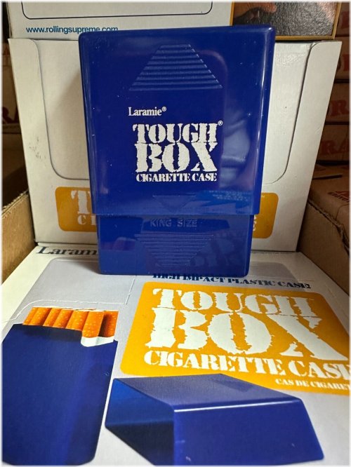 Guardian Shield Black Plastic Cigarette Case