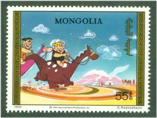 Prehistoric Friends Stamp Collection