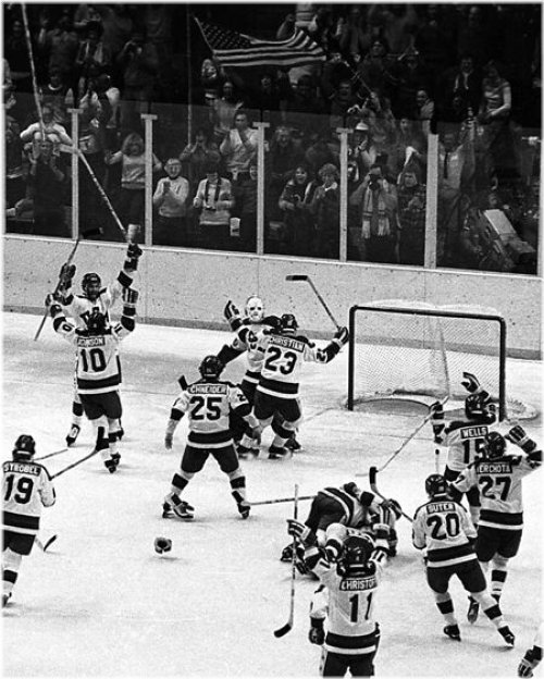 Miracle on Ice Commemorative Photo Print