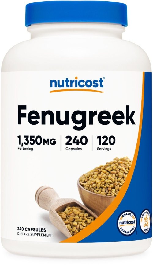 FenuLife 675 - Natural and Quality Fenugreek Seed Supplement in Capsules