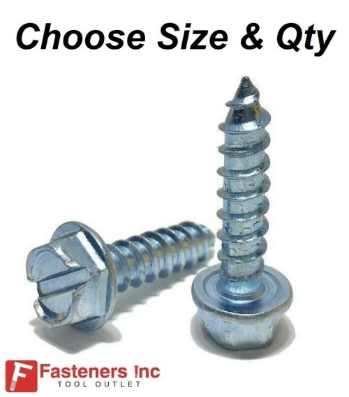 SharpFast Zinc Screws