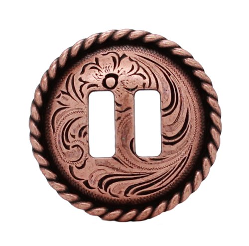 Copper Rope Edge Concho