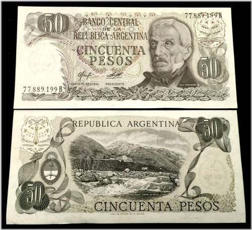 Pampas Blue Banknote