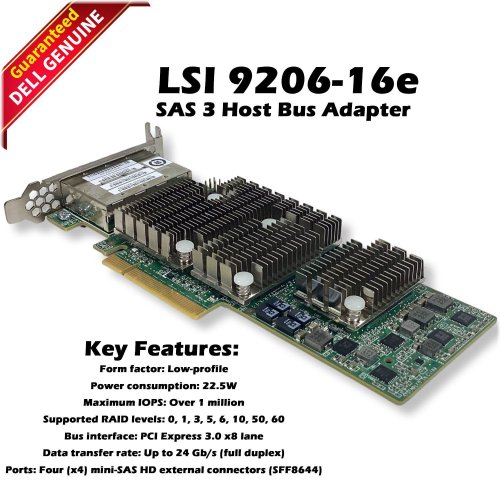 Dell Quad Port SAS Host Bus Adapter TFJRW