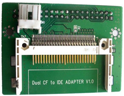 Double the Storage: Compact Flash Card Adapter for IDE Interface