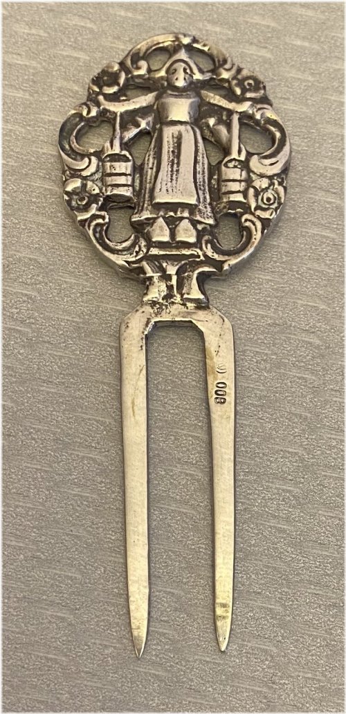 Silver Heritage Cheese Pick