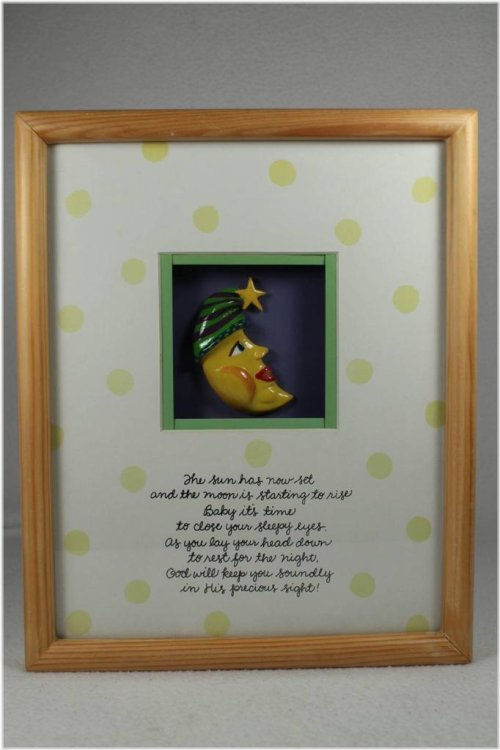 Sunset Prayer Shadow Box Picture Frame