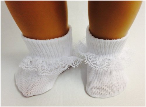 Lace Knit Doll Socks