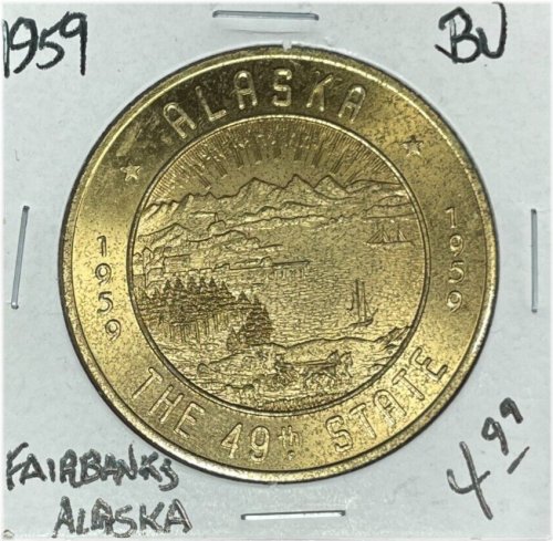 Fairbanks Alaska Commemorative Medal