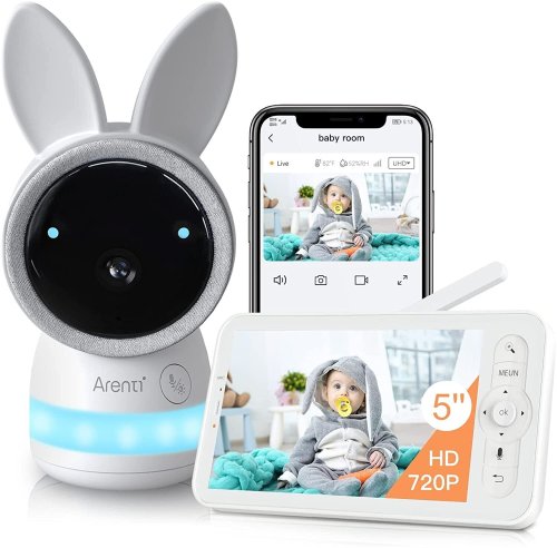 ClearView Baby Monitor with 2K Ultra HD Video and Pan-Tilt Functionality