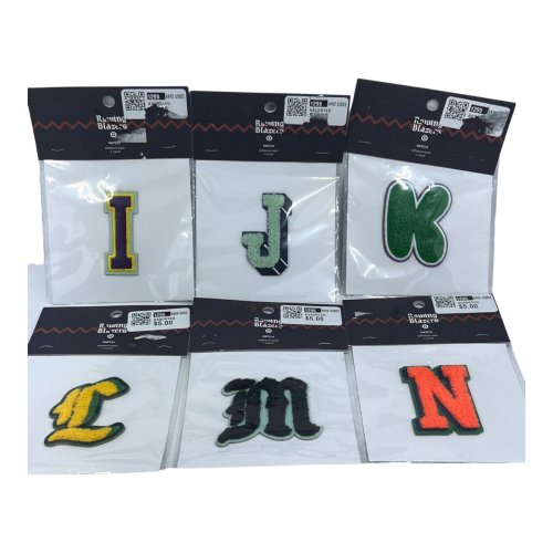 PatchCraft Alphabet Adhesive