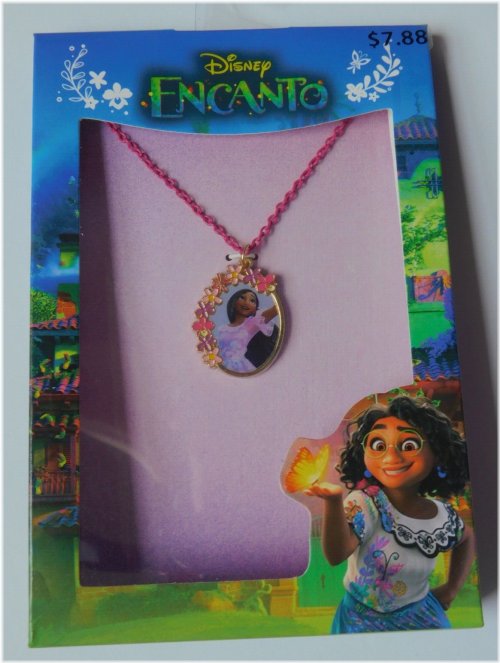 Enchanted Disney Necklace - Pink Pendant Chain