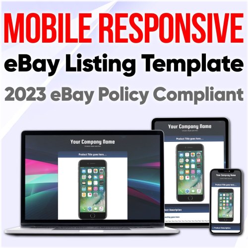 AuctionPro 2021: Responsive and Professional eBay Listing Template