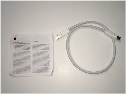 Thunderbolt 2 Mini DisplayPort Cable - 0.5 Meter, Open Box