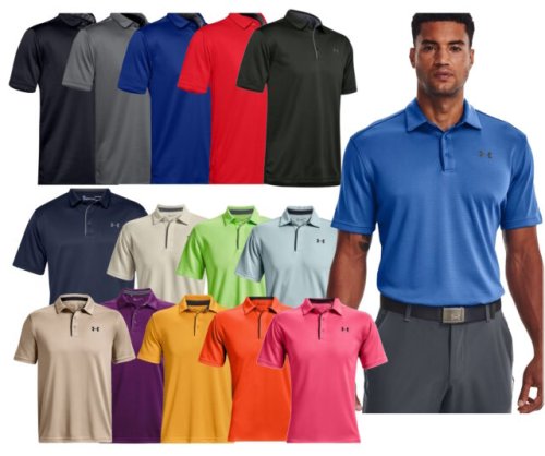 Tech Polo Golf Shirt by Under Armour