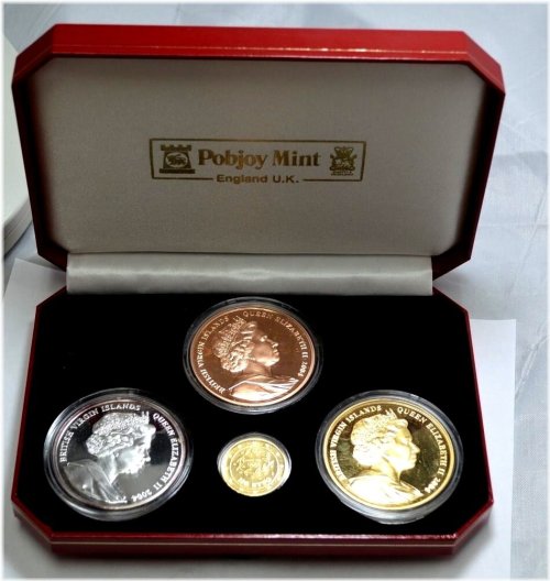 2004 Athens Olympic Commemorative Coin Set from British Virgin Islands