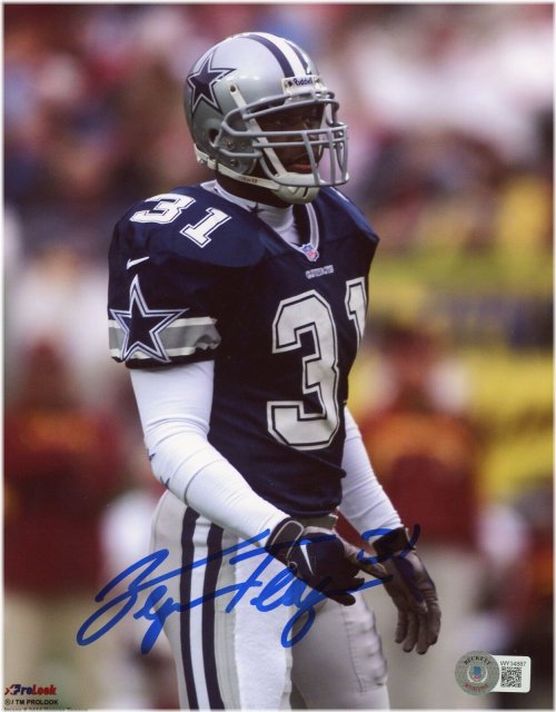George Teague Dallas Cowboys Autographed 8x10 Photo