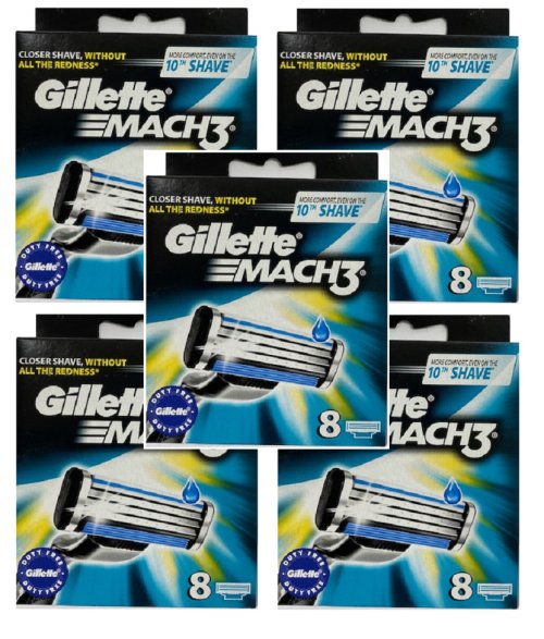 Mach3 Refill Cartridges (40 pack)