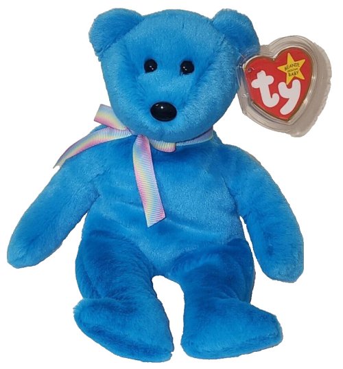 Vintage Blue Teddy II Beanie Baby