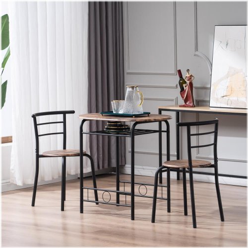 Modern Metal Breakfast Set