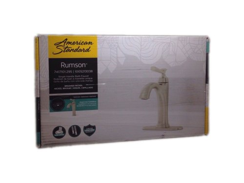 Brushed Nickel Single Hole Faucet