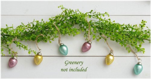 Pastel Easter Egg Decorations