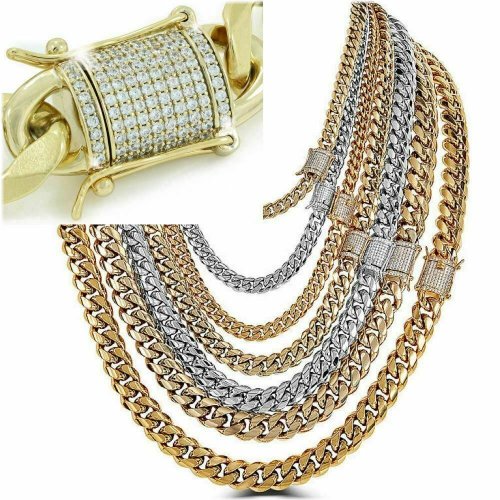 Golden Miami Link Pendant
